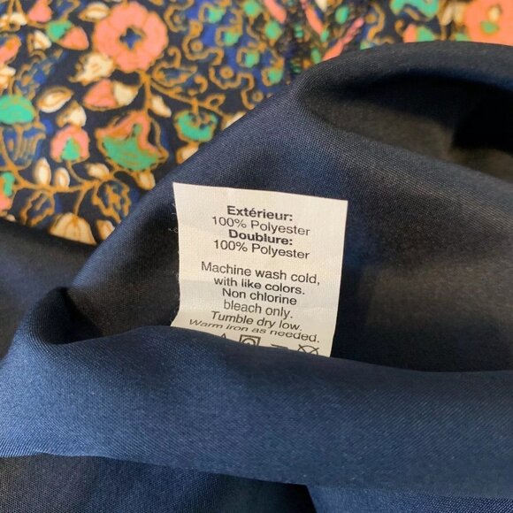 NWT Womens Size 0 J. Crew Multicolor Floral Short-Sleeve Flutter Mini Dress NEW - Picture 5 of 6